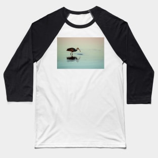Limpkin with a Mollusk Baseball T-Shirt